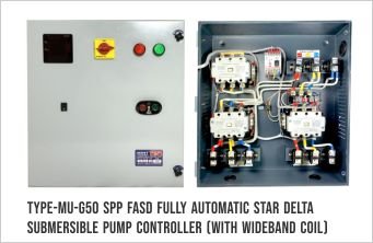 MU-G50 SPP FASD FULLY AUTOMATIC STAR DELTA SUBMERSIBLE PUMP CONTROLLER (WITH WIDEBAND COIL)