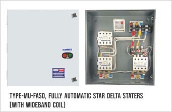 MU-FASD, FULLY AUTOMATIC STAR DELTA STATERS(WITH WIDEBAND COIL)