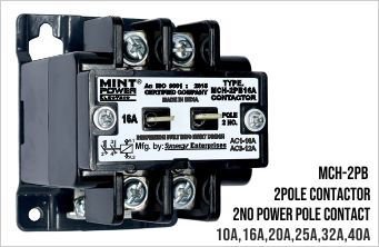 MCH 2PB-2 POLE CONTACTOR