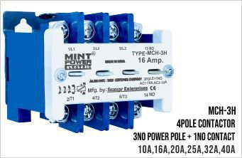 MCH -3H 4 POLE CONTACTOR